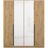 Modern Living Omara S Klasičnimi Vrati Artemis, Barva Hrasta, Bela | Shoptok.si