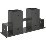  Pomoć za slaganje drva 12 pcs Antracit 34 x 10 x 15 cm Čelik | shoptok.hr