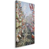  Slika - Claude Monet – The Rue Montorgueil in Paris Celebration of June 30 1894 60x120 Na talijanskom platnu | shoptok.hr