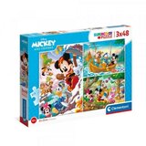 Clementoni puzzle 3x48 mickey and friends ( CL25266 ) Cene