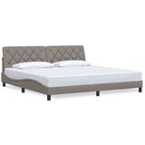 vidaXL Posteljni okvir brez vzmetnice taupe 200x200 cm blago, (22053728) Cene