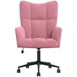  Stolica za opuštanje ružičasta baršunasta | shoptok.hr