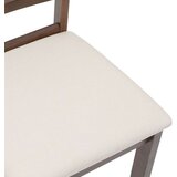 vidaXL Jedilni stoli z blazinami 2 kosa Brown Solid Wood Rubber | Shoptok.si