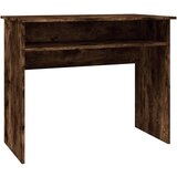 Maison Chic Pisalna miza - pisarniška miza - Računalniška miza dimljeni hrast 90x50x74 cm inženirski les, (21785109) Cene