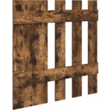 vidaXL Vješalica za kapute na zidu Dimljeni hrast 100 x 10 x 100 cm | shoptok.hr