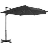  Previsni senčnik z aluminijastim drogom 300 cm antracit | Shoptok.si