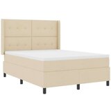 Box spring krevet s madracem Krema 160 x 200 cm tkanina | shoptok.hr