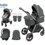 KOLICA ZA BEBE KIDILO A8+C GREY