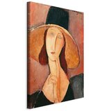  Slika - Amedeo Modigliani – Portrait of Jeanne Hebuterne in a Large Hat 80x120 Standard | shoptok.hr