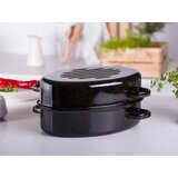 Altom design Silesia Emajlirana Posuda za Pečenje s Poklopcem 11 Litara + 5,8 Litara | shoptok.hr