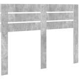  Vzglavje z vzglavjem Betonsko siva 150 cm Konstruiran les, (5000110462) | Shoptok.si