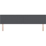  LED glava kreveta Tamno siva 200 cm Kordura tekstil | shoptok.hr