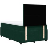 Box spring krevet s madracem tamnozeleni 120x200 cm baršunasti | shoptok.hr
