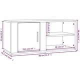 vidaXL TV ormarići 2 kom boja hrasta sonome 80 x 31,5 x 36 cm drveni | shoptok.hr
