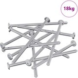  Namještajni vijci 800 pcs Srebrno Čelik | shoptok.hr
