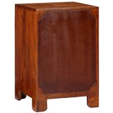 vidaXL Nočna omarica 40x40x60 cm Masivni les Akacija | Shoptok.si