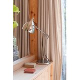 Zuiver Kovinska namizna svetilka z upogljivo konstrukcijo v srebrni barvi s kovinskim senčilom (višina 37 cm) Reader – | Shoptok.si