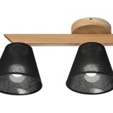  Brilagi - LED Plafonski luster ANTHONY 3xE14/40W/230V hrast/crna | Eponuda.com