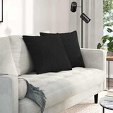  Jastučići za sofu 2 pcs Crna 50 x 50 cm tkanina | shoptok.hr