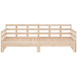  Izvlečna dnevna postelja trdna borovina 2x(90x200) cm, (20724310) | Shoptok.si