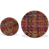  2-dijelni set stolića za kavu s tkanim detaljima chindi šareni | shoptok.hr