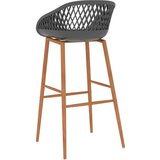  7-dijelni barski set crno-sivi - Crna i siva 6 | shoptok.hr