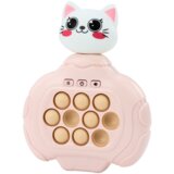  Senzorna igračka Pop-It Kitty s efektom vibracije - roza | shoptok.hr