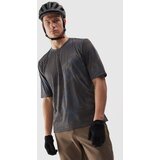 4f Men's Cycling Quick-Drying T-Shirt - Brown Cene