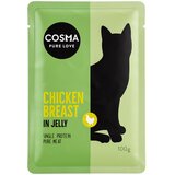  Varčno pakiranje Cosma Original v želatini vrečke 24 x 100 g - Piščančje prsi | shoptok.hr