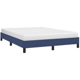  Okvir za krevet bez madraca plavi 140 x 200 cm od tkanine | shoptok.hr