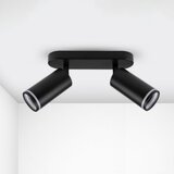 Greentech reflektor 2 x GU10 crni nyxa | shoptok.hr