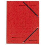 Herlitz Fascikl prešpan s klapnom i gumicom, A4, Crveni | shoptok.hr