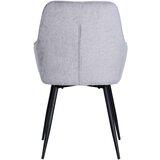 MID.YOU NASLANJAČ, les, kovina, tekstil siva, črna | Shoptok.si