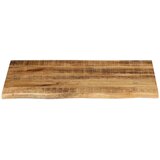 Stolna ploča 80 x 60 x 2,5 cm masivno drvo manga sa živim rubom | shoptok.hr