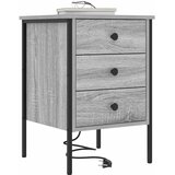  Noćni ormar 2 pcs Siva Sonoma 42 x 41 x 61 cm Konstruirano drvo | Eponuda.com