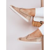 DStreet Espadryle damskie SHINE złote | Shoptok.si