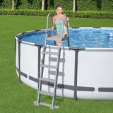 Bestway Flowclear sigurnosne ljestve za bazen s 4 stepenice 132 cm | shoptok.hr
