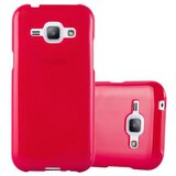 Cadorabo Ohišje, združljiv s Samsungom v Jelly Red - Zaščitni pokrov, narejen iz fleksibilnega silikona TPU, (20588285) Cene