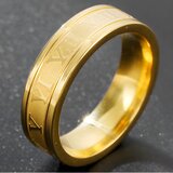 IZMAEL Prstan XA-17069 - Zlata / 52mm | Shoptok.si