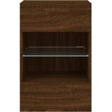  Zidni TV ormarić s LED svjetlima boja hrasta 40x30x60,5 cm | shoptok.hr