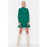 Trendyol Emerald Green Ruffle Dress | shoptok.hr