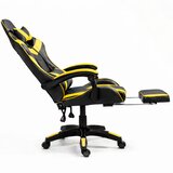  Gaming stolica sa osloncem za noge LE TOY - žuta | shoptok.hr