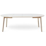 Hammel Furniture Okrugli proširiv blagovaonski stol s dodatnom pločom s bijelom pločom stola ø 130 cm Single – | shoptok.hr