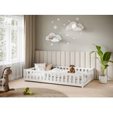 Molarem Home Drveni dječji krevet IVY - 200x120 cm - bijeli | shoptok.hr