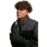 Urban Classics Accessoires Knitted gloves made of black synthetic leather Cene