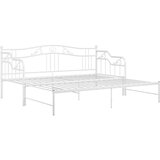 vidaXL Okvir za krevet na razvlačenje bijeli metalni 90 x 200 cm | shoptok.hr