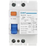 Chint 782019 NL210 1PN 63A 300mA B 10kA FID zaštitna sklopka B/10 kA 1-polni 63 A 0.3 A 240 V Cijene