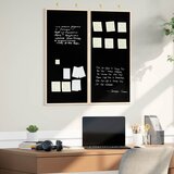  Bilten ploča Crna 80 x 80 x 1.4 cm Masivna borovina | shoptok.hr