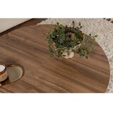 Hanah home Klub sto Moira, O90x41cm, Smeđa | Eponuda.ba