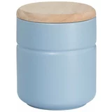 Maxwell williams Modra porcelanasta posoda z lesenim pokrovom Tint, 600 ml